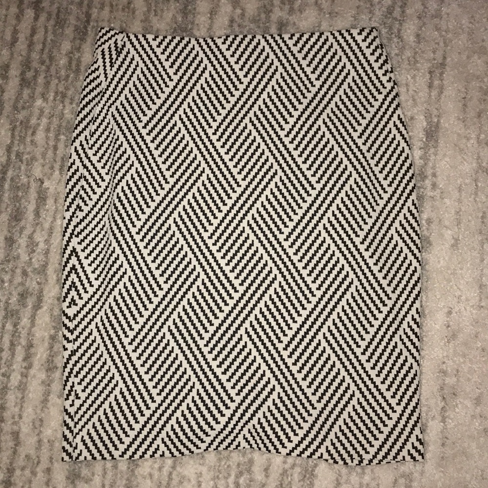Lane Bryant Chevron sassy skirt